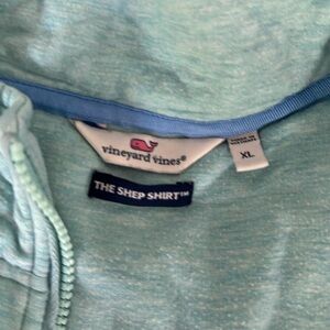 Women’s Vineyard Vines Shep Shirt Light Green Size XL